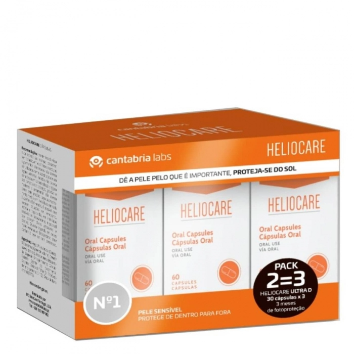 Heliocare Ultra D 3x30 Cápsulas | Farmácia Ferreira da Silva