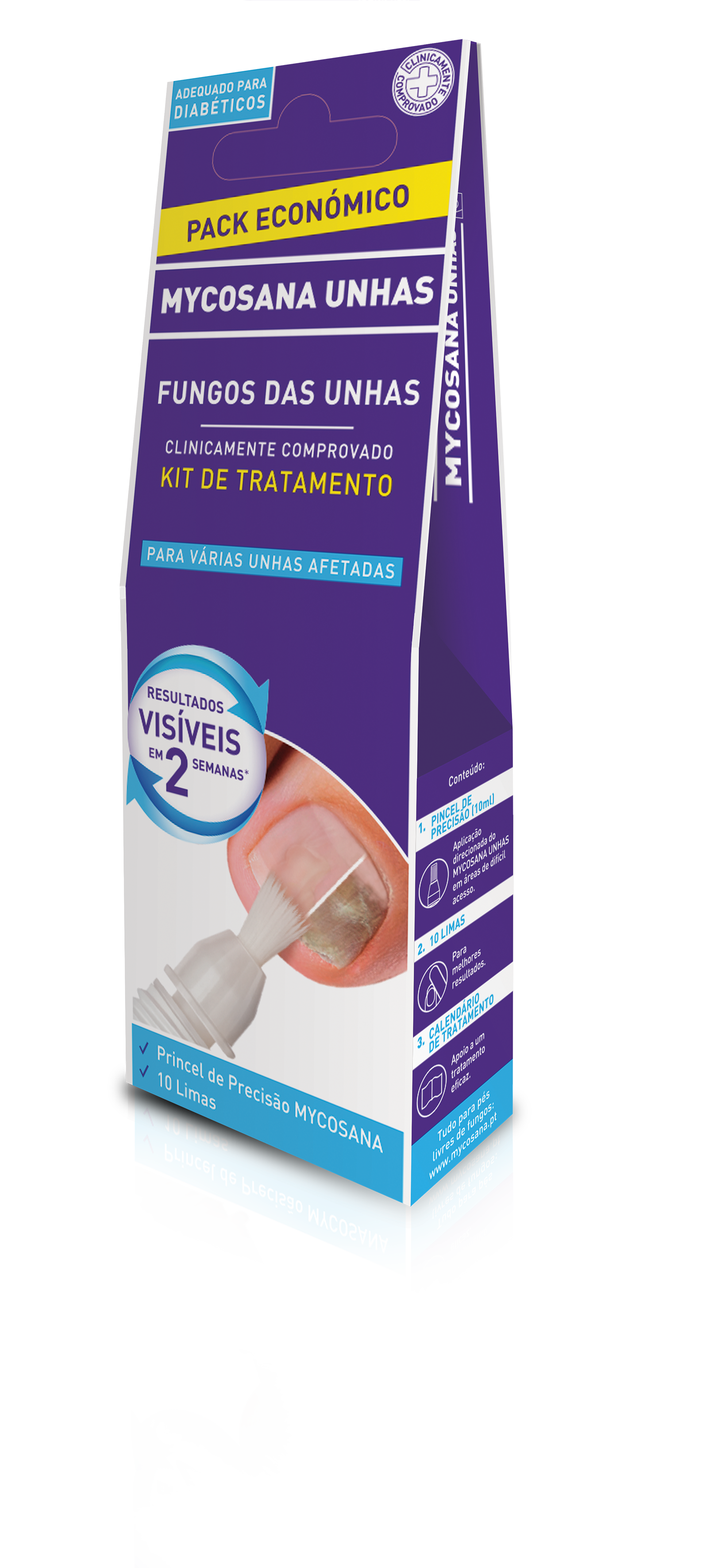 Mycosana Unhas Tubo 10ml +10 Limas