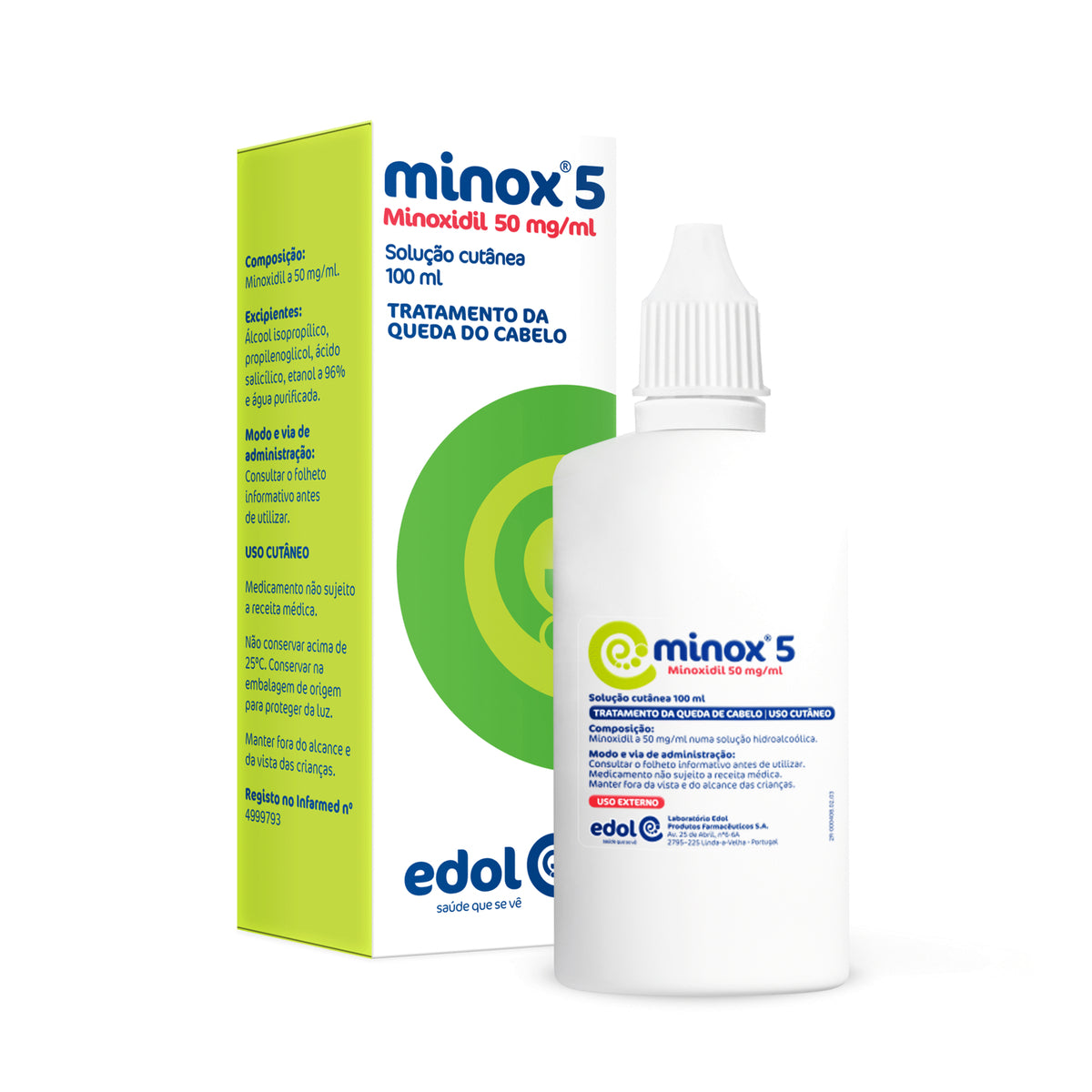 Minox 5 50 mg/ml 100 ml Sol Cut