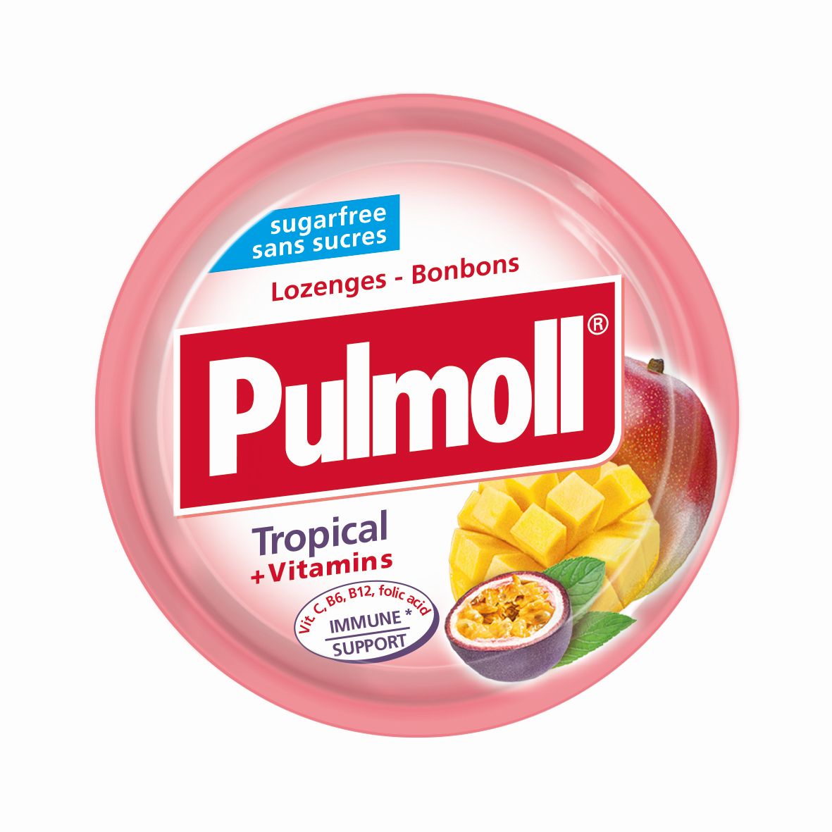 Pulmoll Pastilhas Tropical