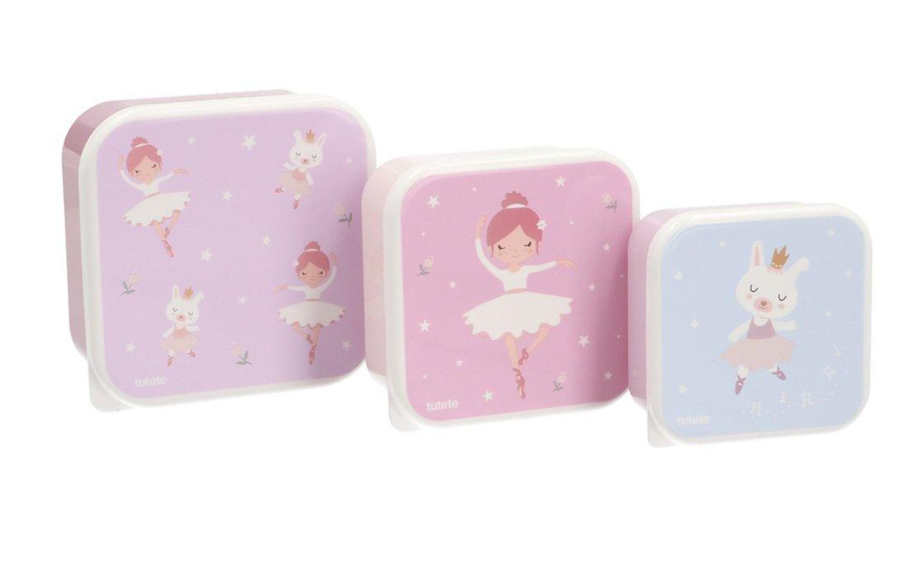 Tutete 3 Lancheiras Snacks Ballet