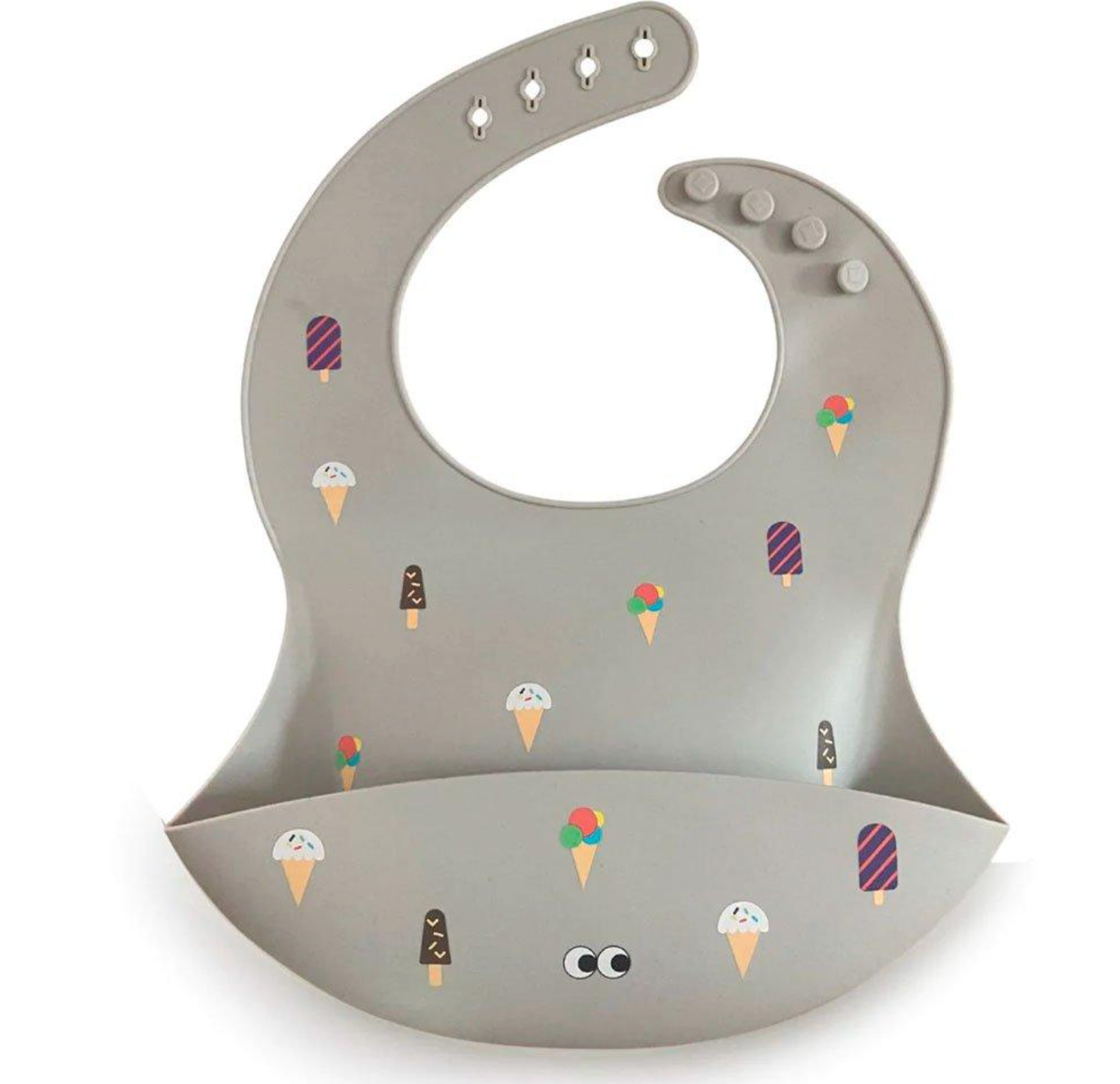 Tutete Babete Silicone Ice Cream Grey