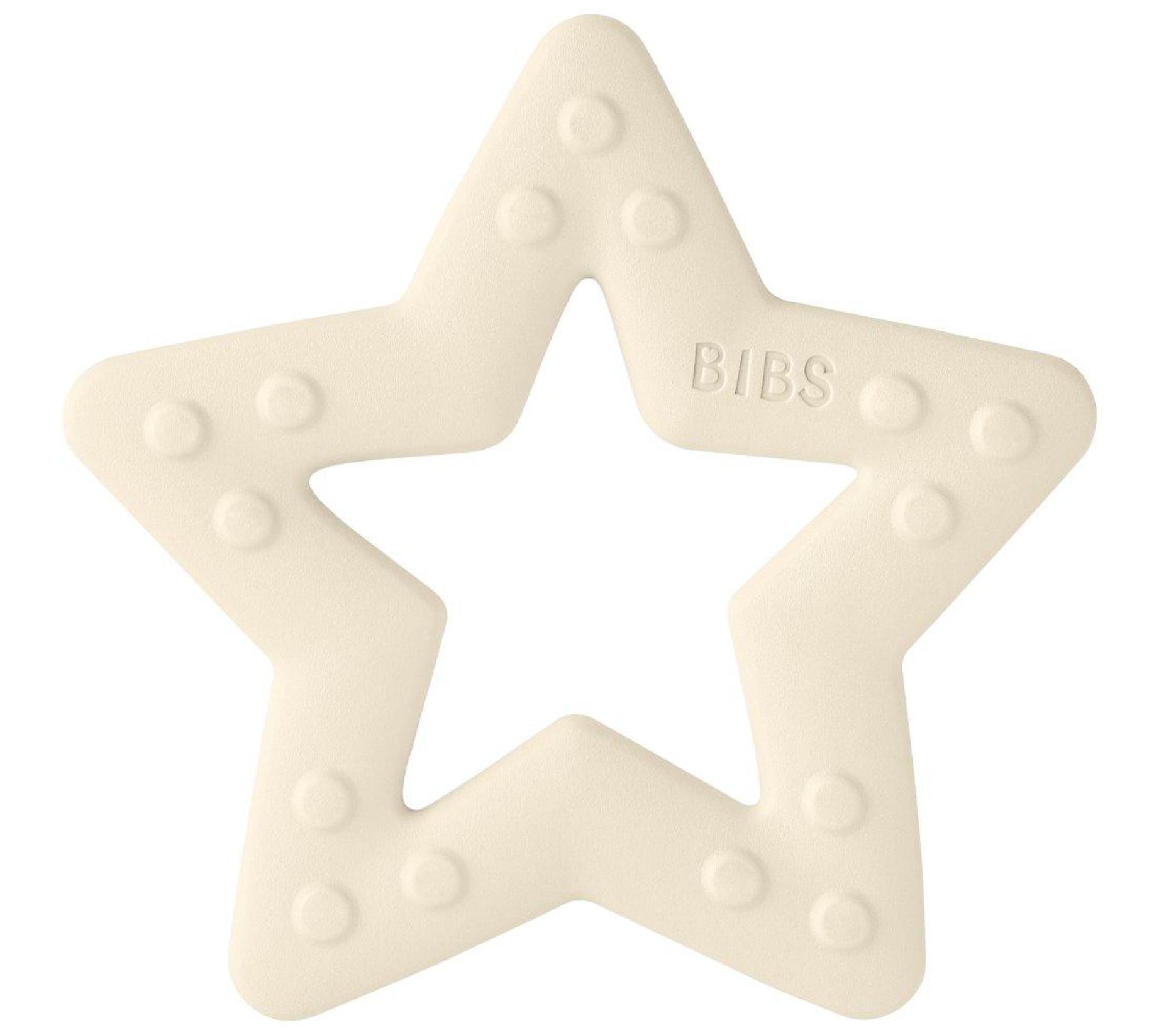 Tutete BIBS Mordedor Baby Bitie Estrela Ivory