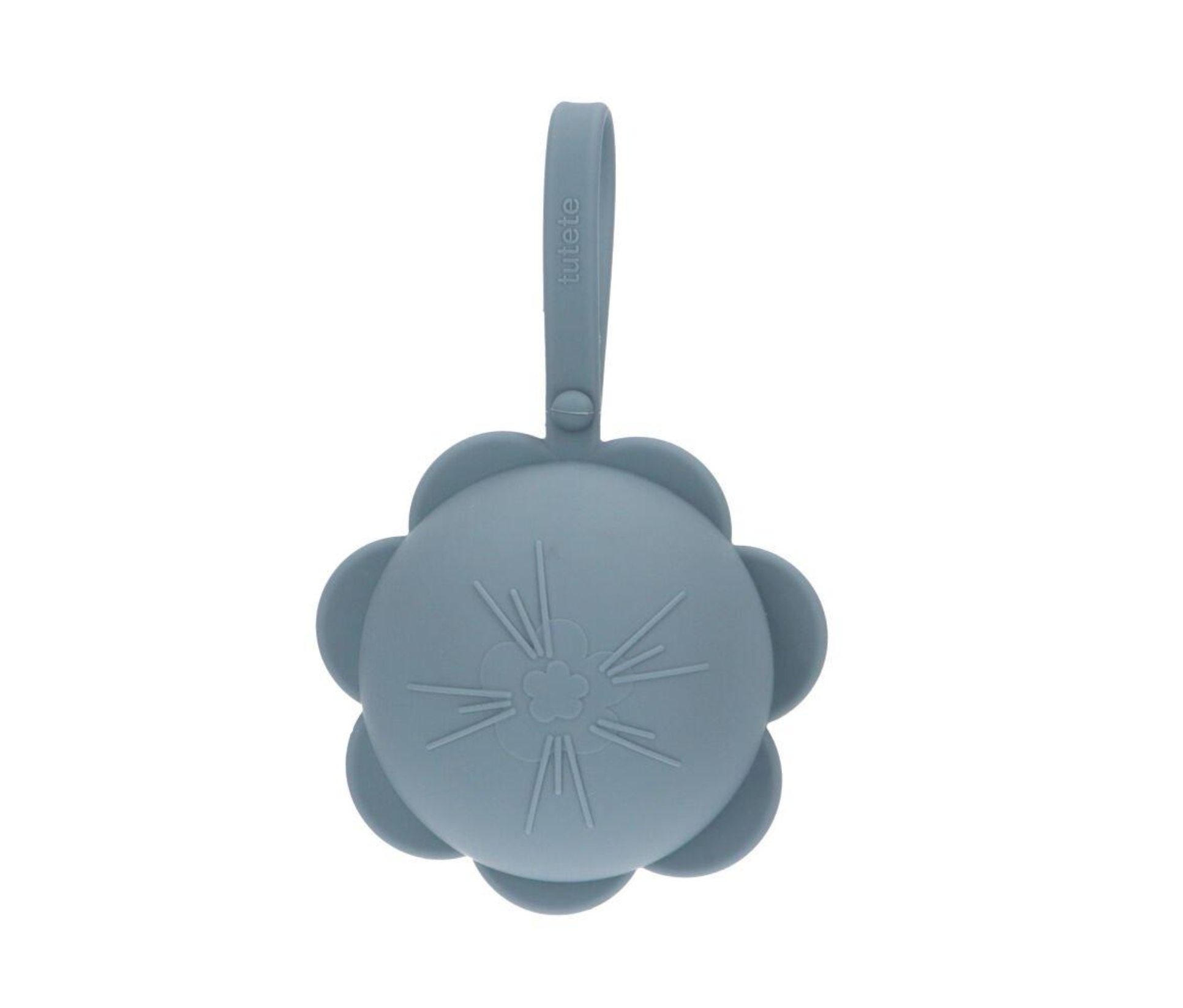 Tutete Guarda Chupeta Silicone Flor Ocean
