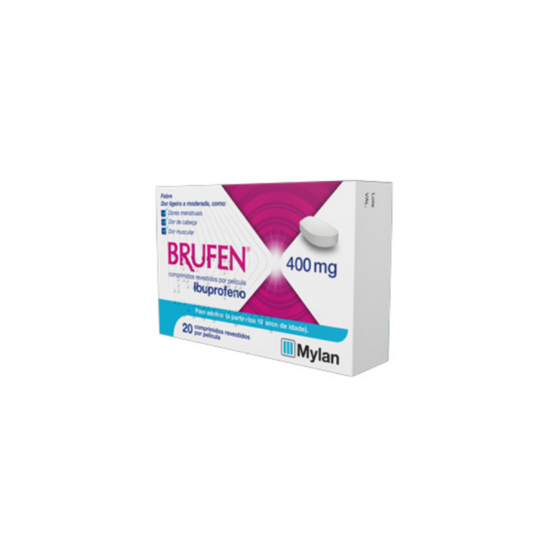 Brufen 400mg 20 Comp Rev Pel