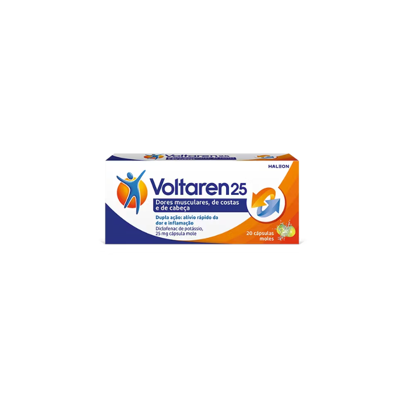 Voltaren 25 25mg 20 Caps Mole