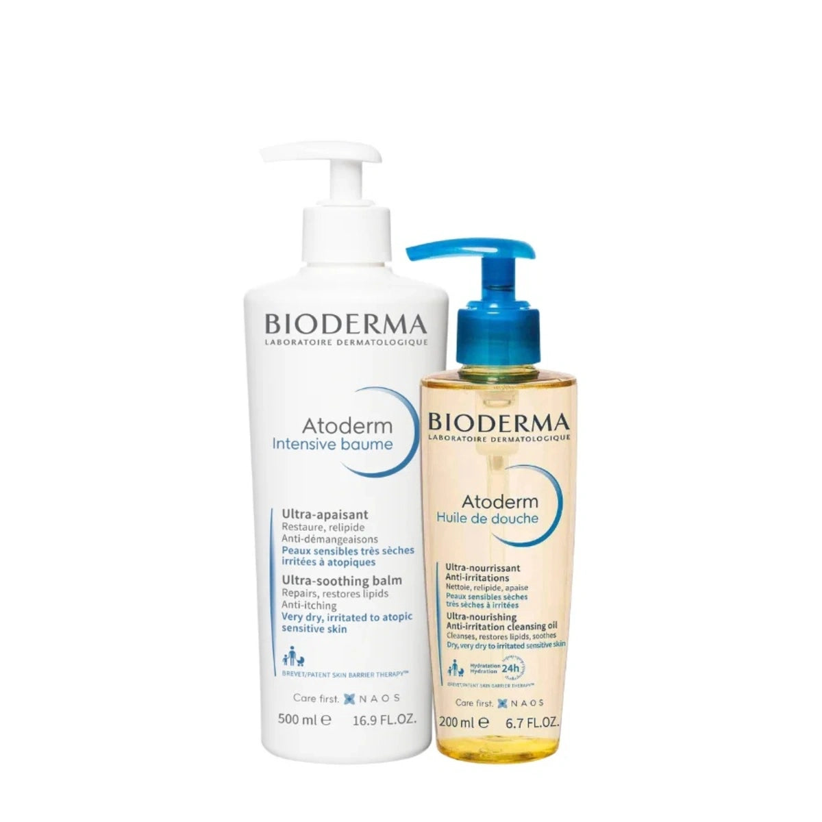 Bioderma Atoderm Intensive Baume 500ml +Oleo Douche 200ml