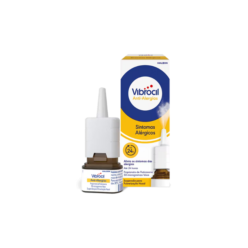 Vibrocil Anti-Alergias 50µg/dose 60 Susp Pulverizador Nasal