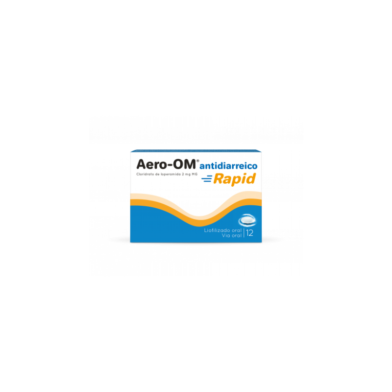 Aero-OM antidiarreico Rapid 2mg 12 Liof Or