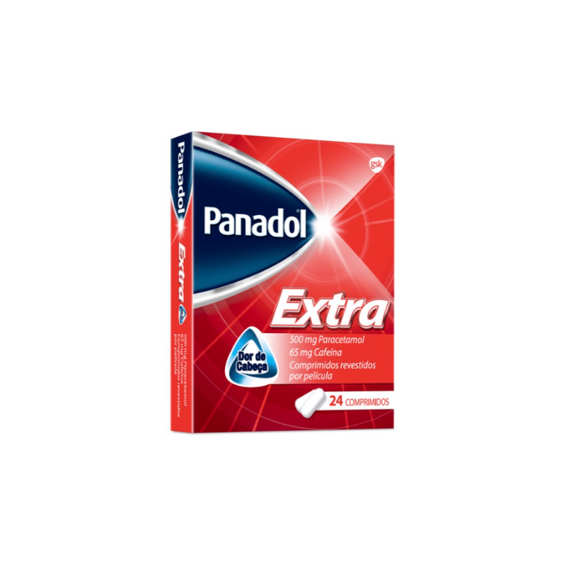 Panadol Extra 500mg+65mg 24 Comp Rev Pel