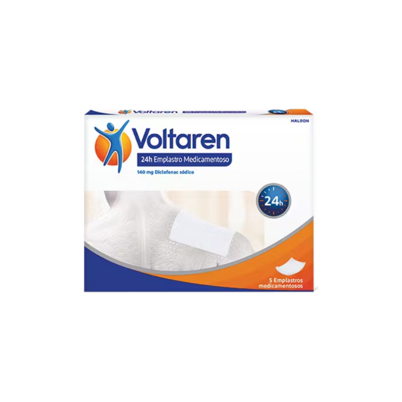 Voltaren 24h 140mg 5 unid Emplastro