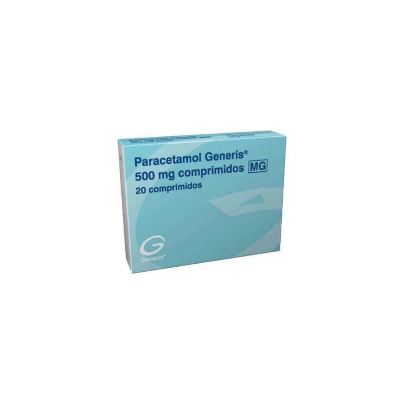 Paracetamol Generis 500 mg 20 Comp