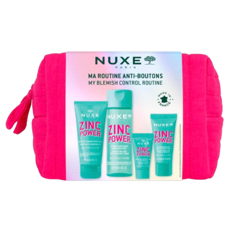 Nuxe kit Viagem Zinc Power My Blemish Control Rout