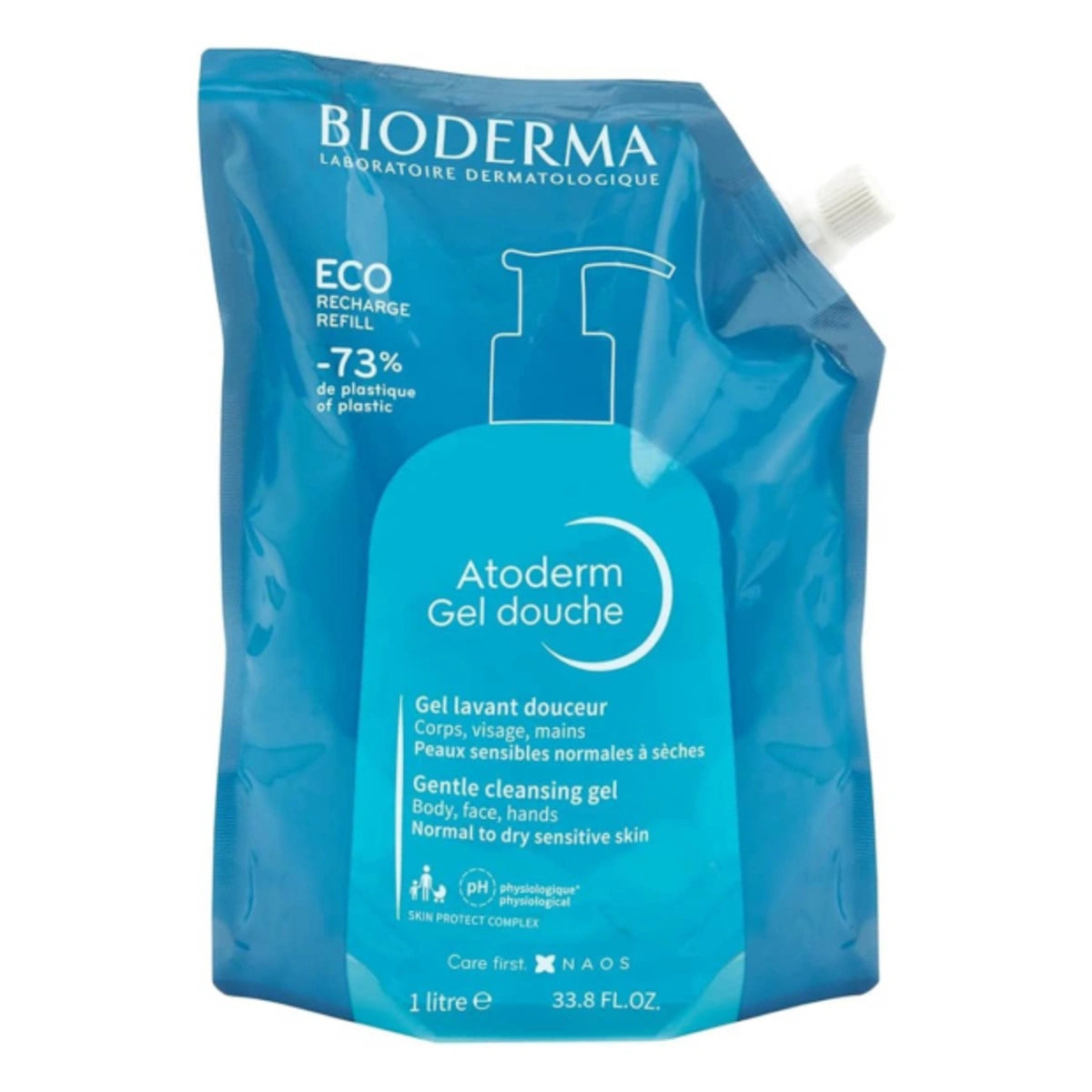 Bioderma Atoderm Gel Douche Eco Refill 1L