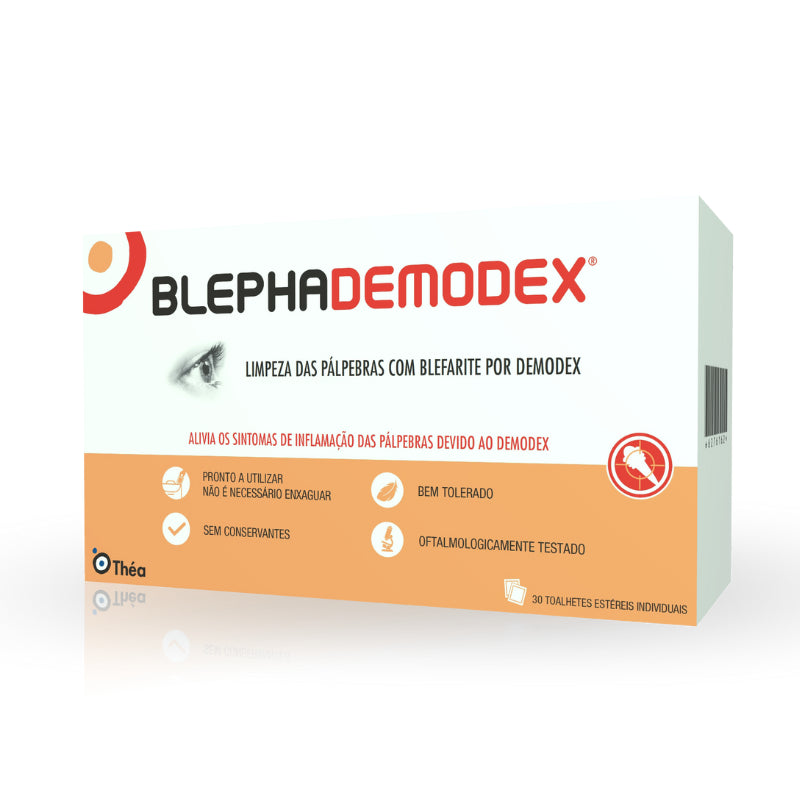 BlephademeX Toalhetes Estereis X30 para quem procura reduzir olheiras
