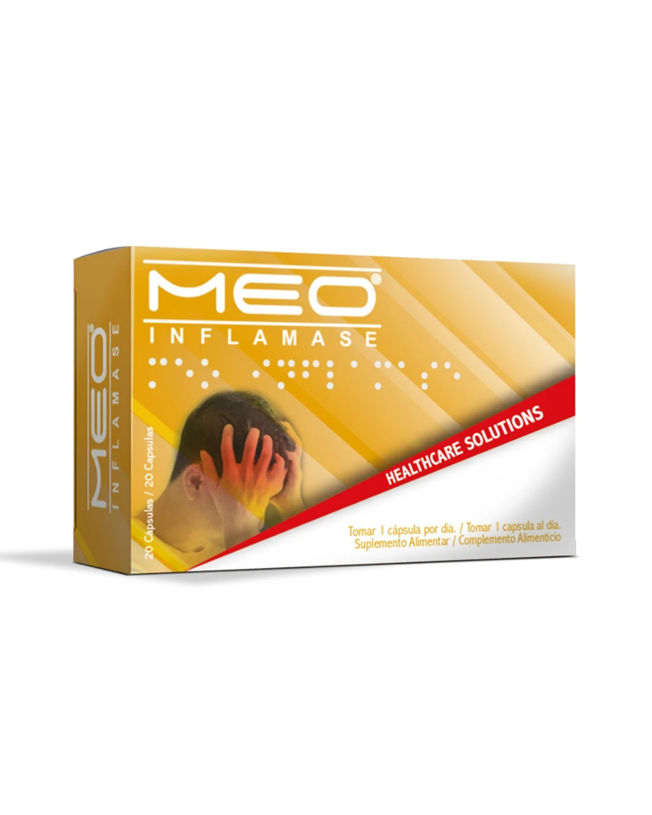 Inflamase Caps X20 para dor de cabeça