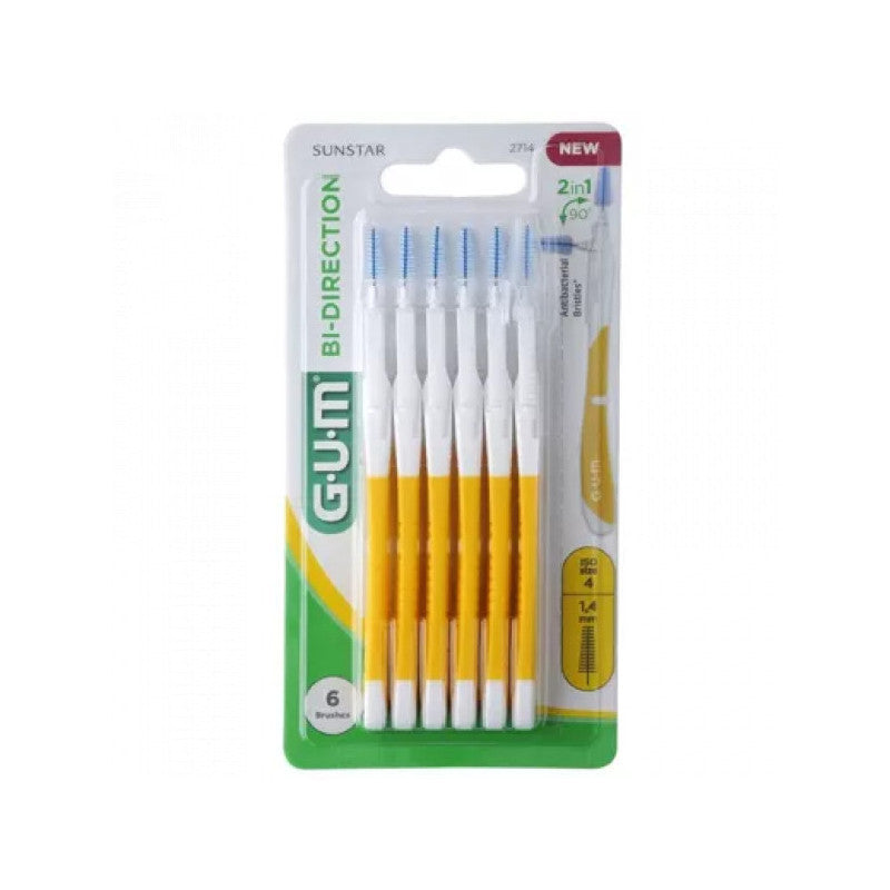 Gum Bi-Direction 2714 Escov 1,4Mm X6