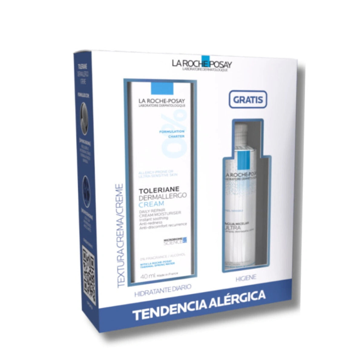 La Roche-Posay Coffret Toleriane Dermallergo Creme 40ml + Água Micelar 50ml