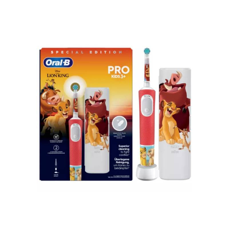 Oral B Kids Lion King Esc Elect Travel Edition para crianças