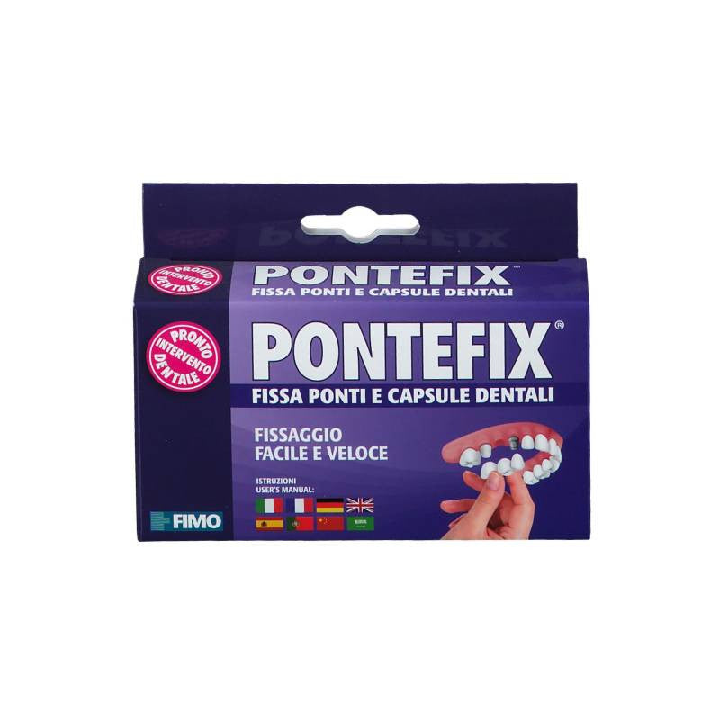 Fimo Pontefix: Fixa Pontes e Cápsulas Dentárias