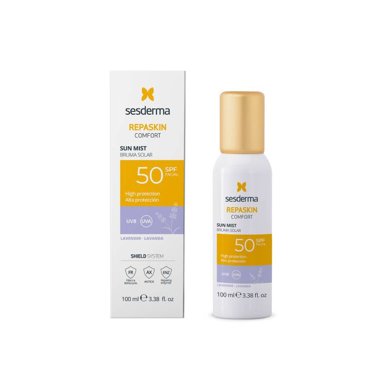Repaskin Confort Mist Solar Lavanda SPF 50+
