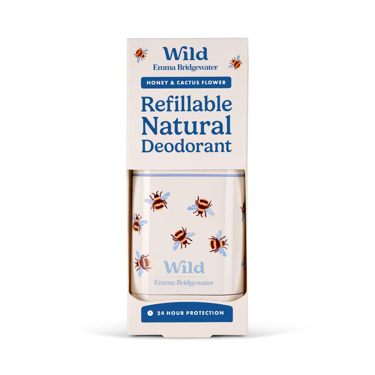 Wild Desodoriante Caixa e Recarga Mel e Cactus  40 gr