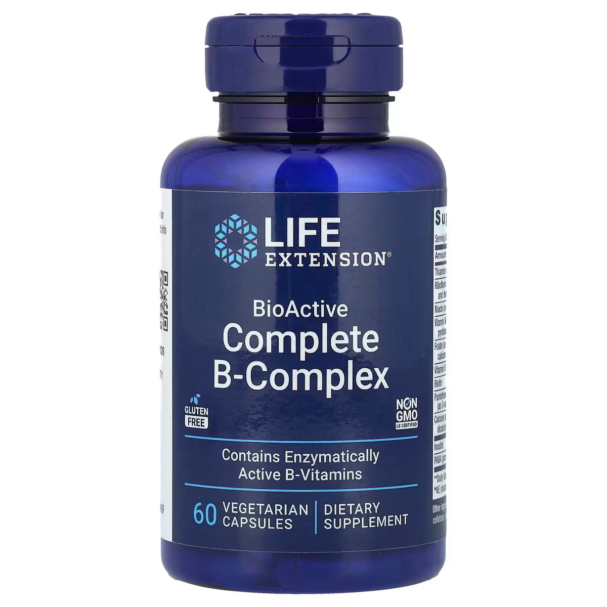 Life Extension Bioactive Complete B-Complex 60Caps