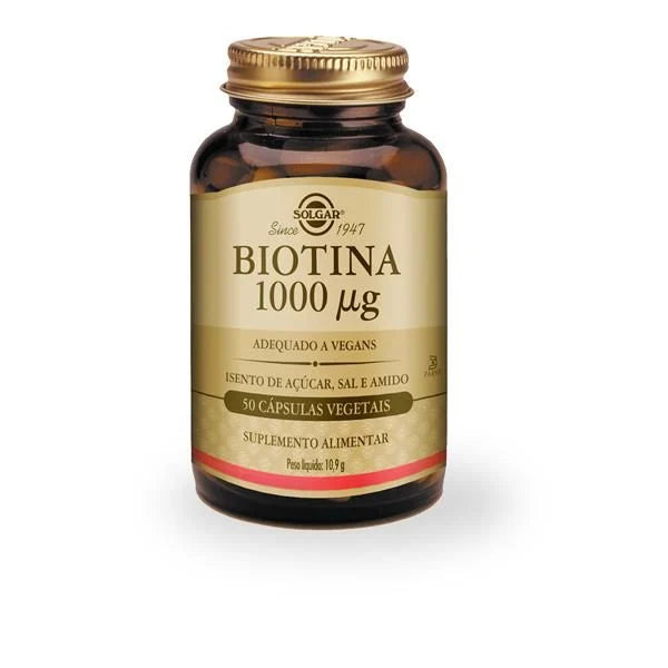 Solgar Biotina 1000mcg 50 Cápsulas