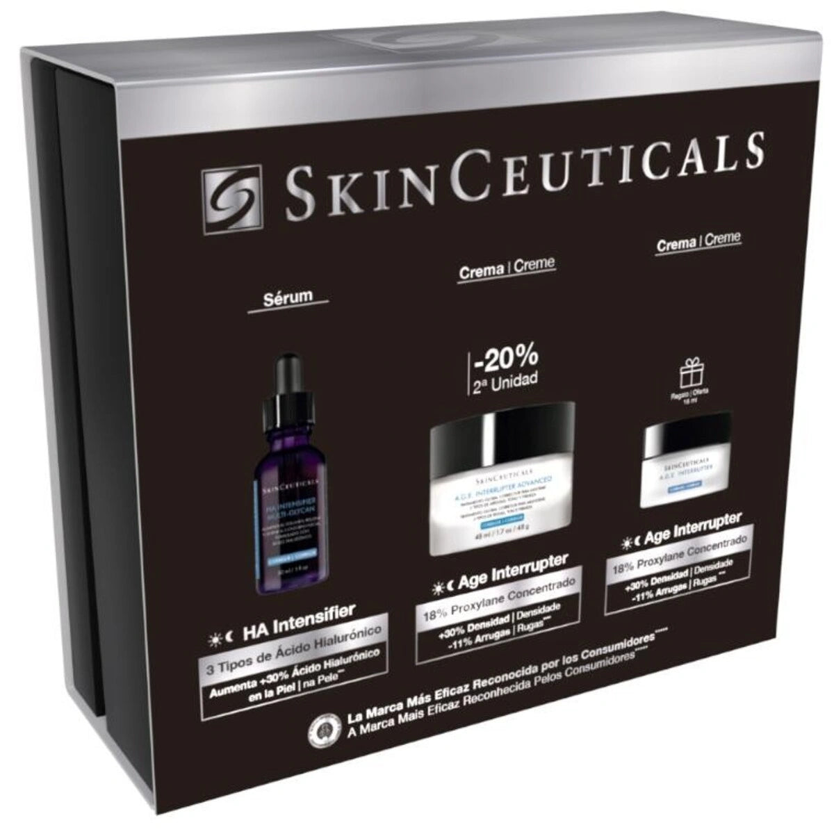 Skinceuticals HA Intensifier + Age Int Advanced + Age Adv 15ml Coffret