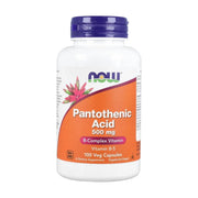 NOW Vitamin B5 - Pantothenic Acid 100 Cápsulas 500mg