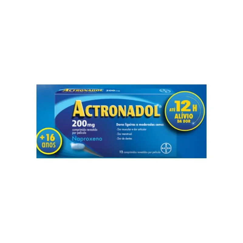 Actronadol 200mg 12 Comprimidos