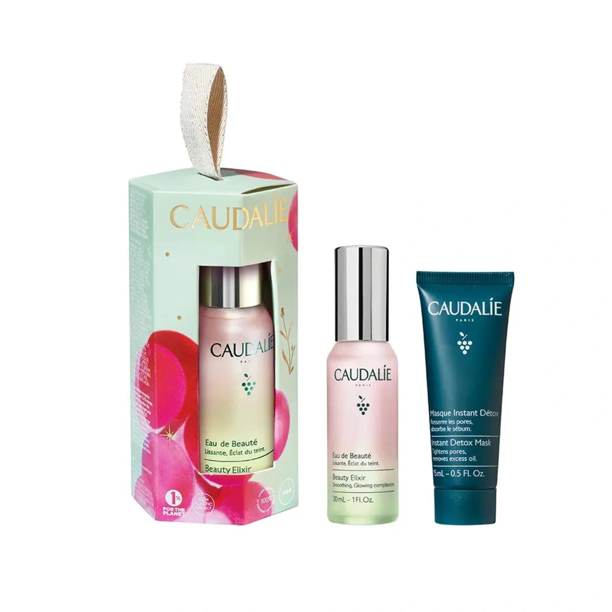 Caudalie Coffret Beauty Elixir 30ml + Máscara Detox 15ml
