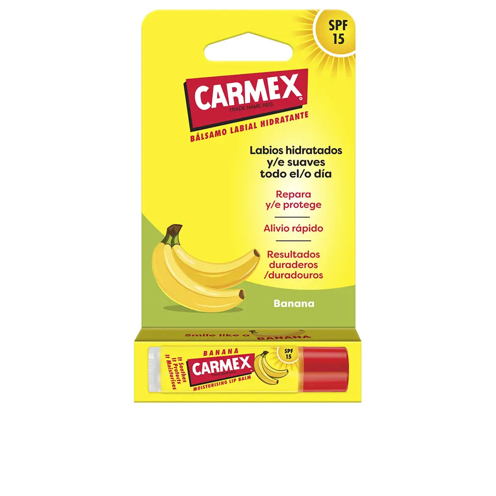 Carmex Stick Bálsamo Labial Hidratante SPF15 Banana 4,25g