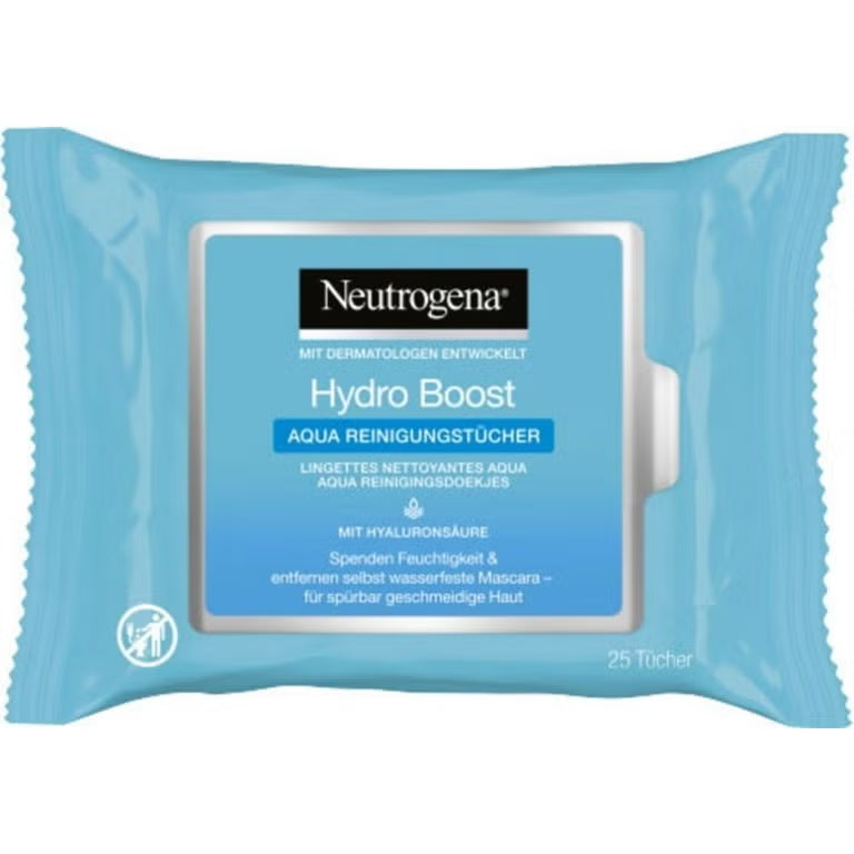 Neutrogena Hydro Boost Toalhitas 25 Unidades