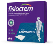 Fisiocrem Cannabidiol Patch 8 unidades — Dores Musculares e Osteoarticulares, Saúde
