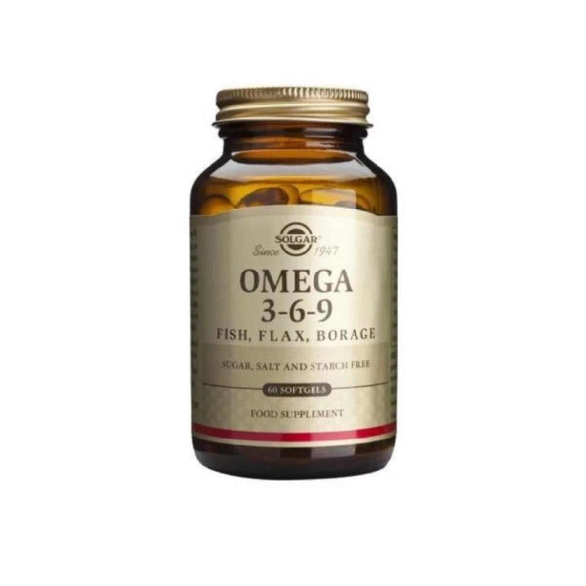Solgar Omega 3-6-9 60 capsulas