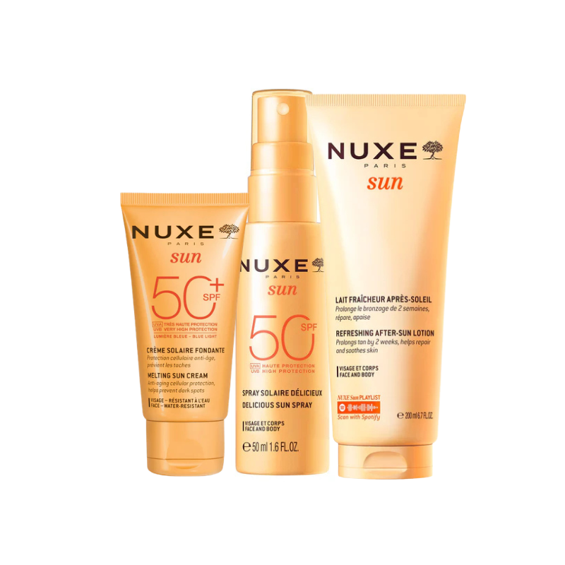 Nuxe Sun Kit Viagem Os Meus Essenciais de Verão 3 Unidades