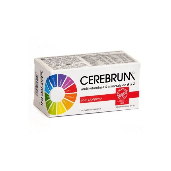 Cerebrum Multivitaminas e Minerais 30 Cápsulas