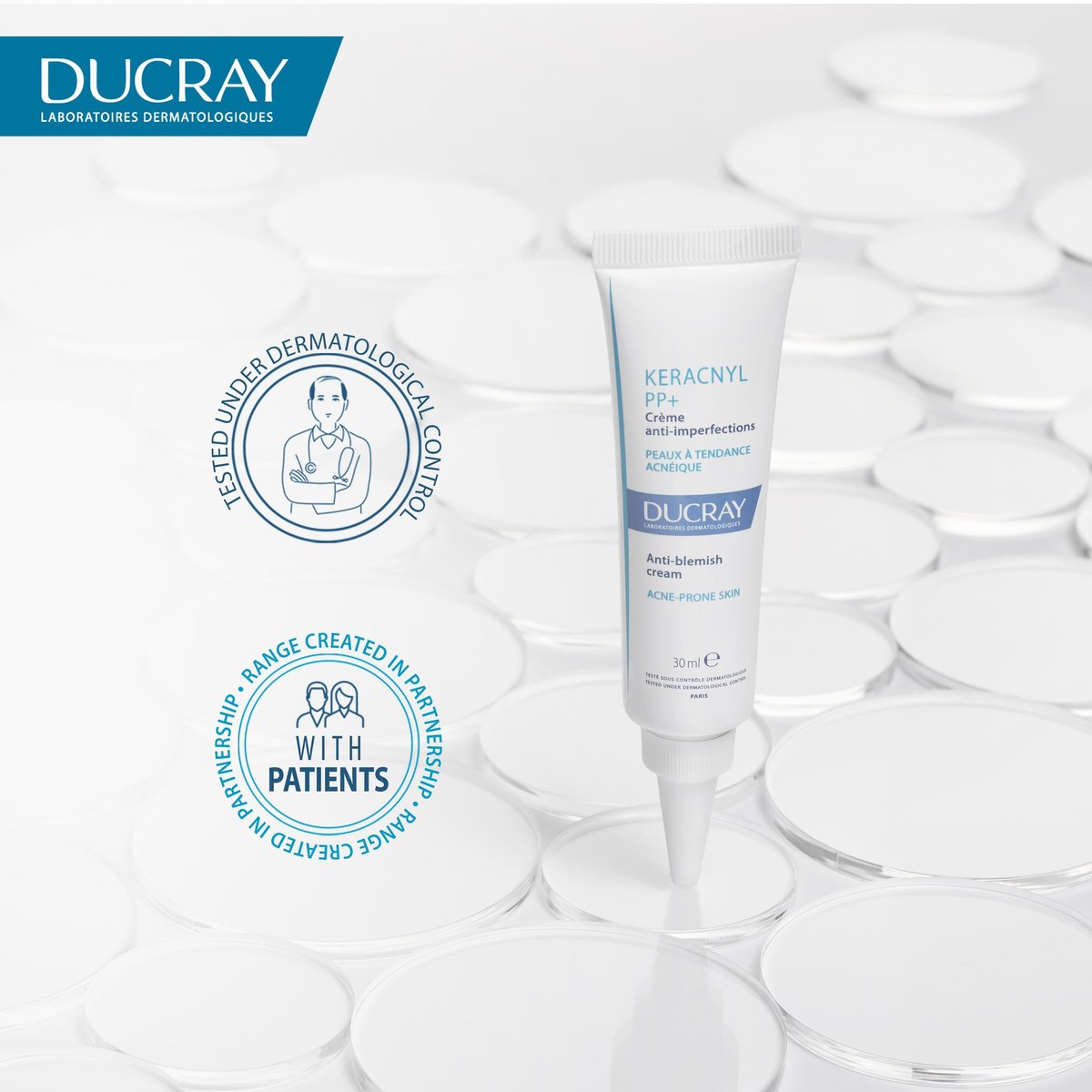 Ducray Keracnyl PP+ Anti-Blemish Cream 30ml