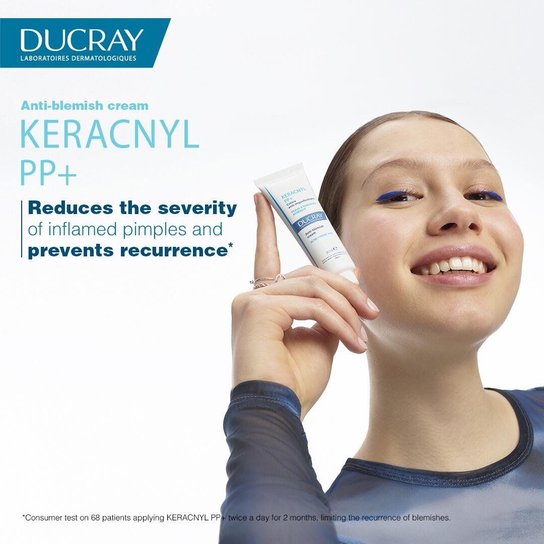 Ducray Keracnyl PP+ Anti-Blemish Cream 30ml