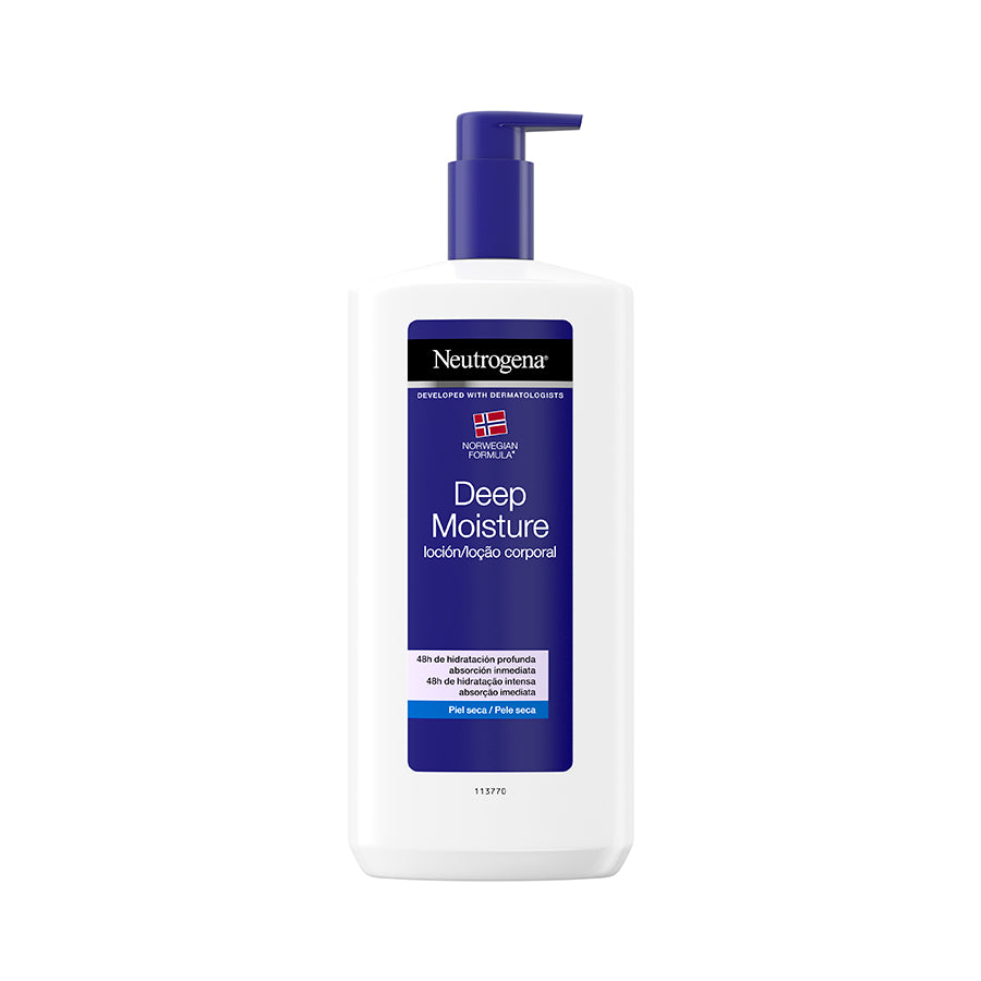 Neutrogena Deep Moisture Loção Corporal Pele Seca 750ml — BF