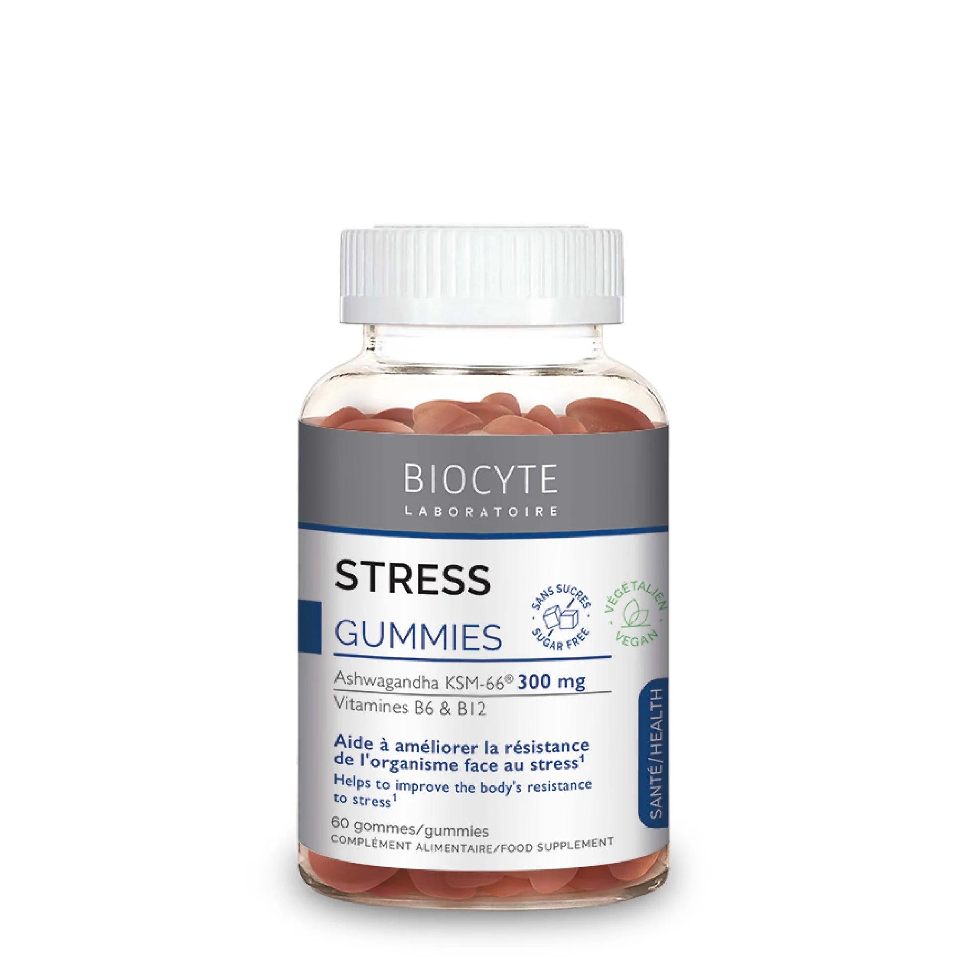 Biocyte Stress Gomas Ashwagandha KSM-66 60 gomas