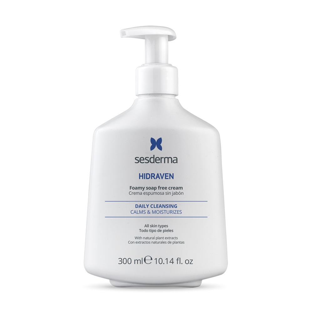sesderma-hidraven-creme-espuma-sem-sabao-300ml