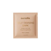 Sensilis Self Tanning Dark Toalhitas Autobronzeadoras 6 unidades