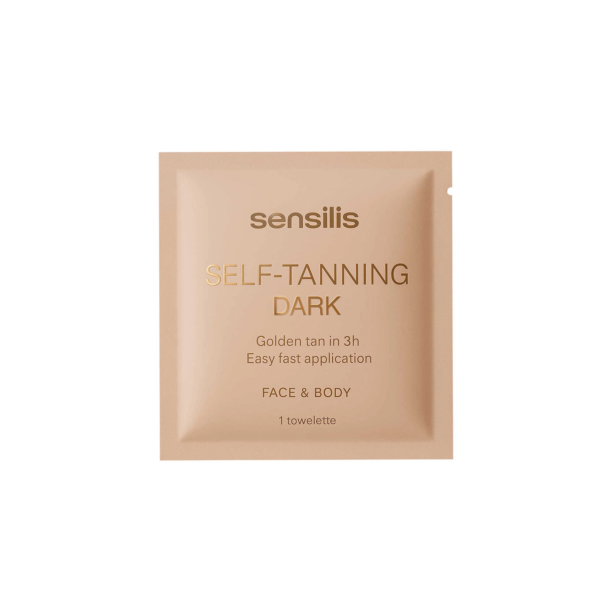 Sensilis Self Tanning Dark Toalhitas Autobronzeadoras 6 unidades