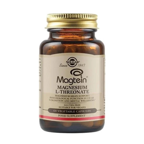 Solgar Magtein L-Treonato de Magnésio 60 Cápsulas Vegetais