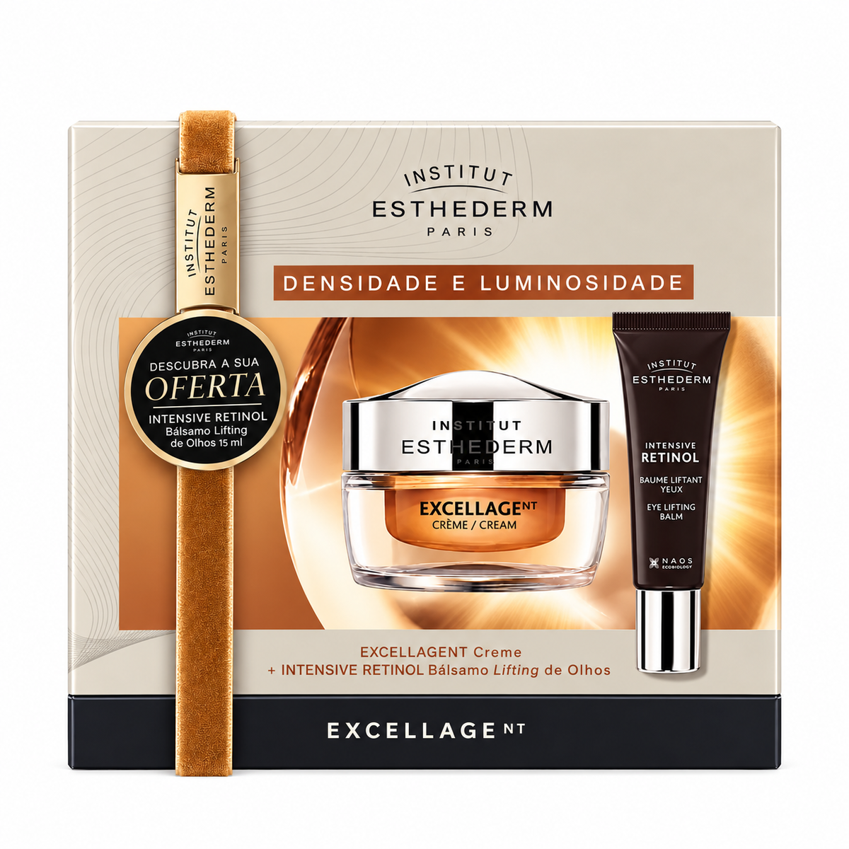 Esthederm Coffret Excellage Creme + Oferta Intensive Retinol Olhos 15ml