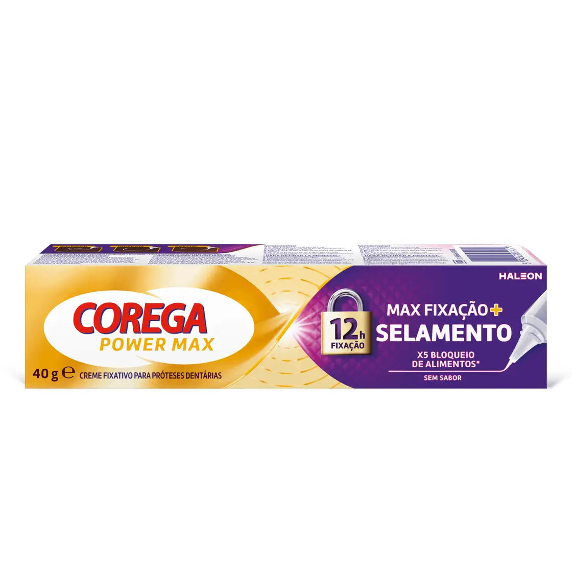 Corega Max Fixação e Selamento Creme Fixador 40g