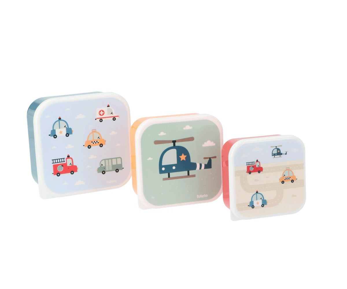 Tutete 3 Lancheiras City Cars