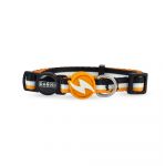 Coleira para Cachorro Orange e Preto